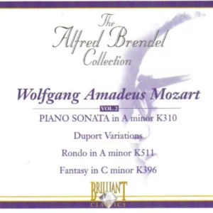 Alfred Brendel Collection Vol.2 - Wolfgang Amadeus Mozart Alfred Brendel CD