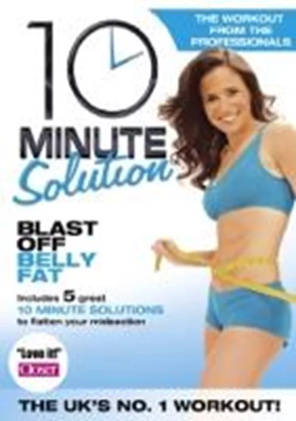 10 Minute Solution: Blast Off Belly Fat Suzanne Bowen 2008 New DVD Top-quality