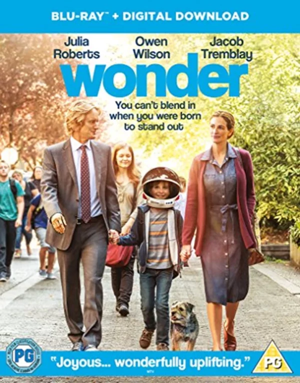 Wonder Julia Roberts 2018 Blu-ray Top-quality Free UK shipping