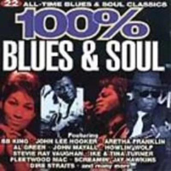 100% Blues & Soul Various 1995 CD Top-quality Free UK shipping