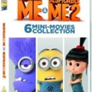 Despicable Me - 6 Mini-Movies Collection Steve Carell 2014 DVD Top-quality