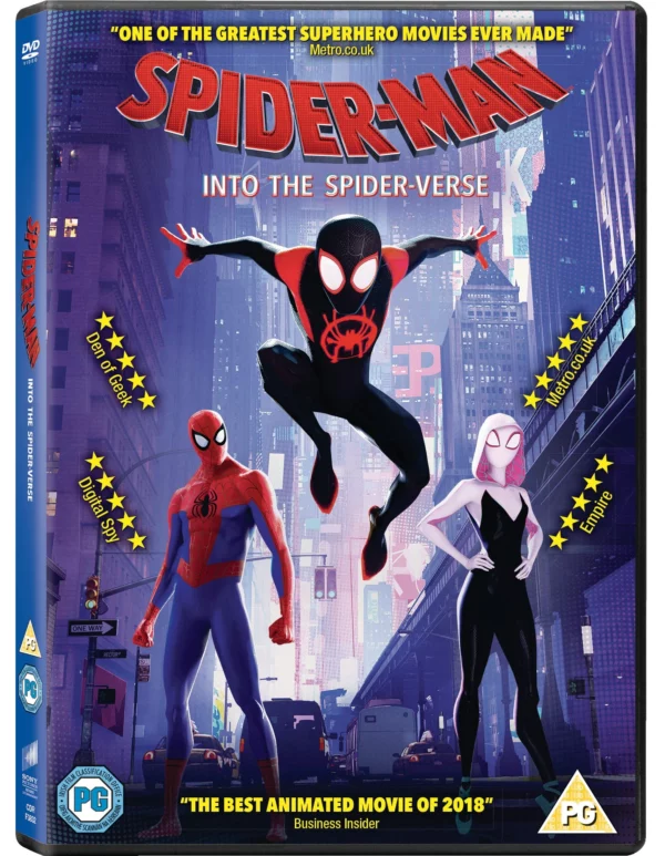 Spider-Man: Into the Spider-Verse Mahershala Ali 2019 New DVD Top-quality