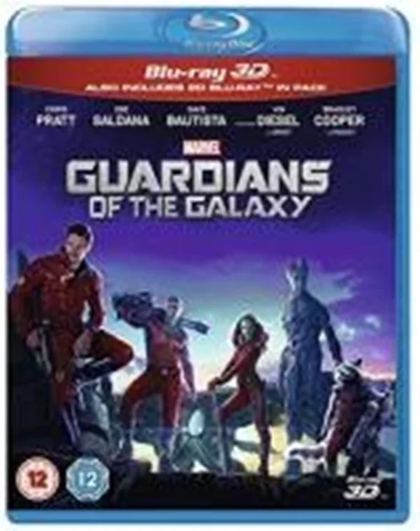 Guardians Of The Galaxy Chris Pratt 2014 Blu-ray Top-quality Free UK shipping