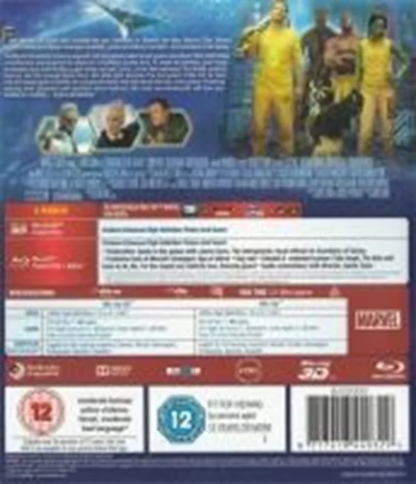 Guardians Of The Galaxy Chris Pratt 2014 Blu-ray Top-quality Free UK shipping