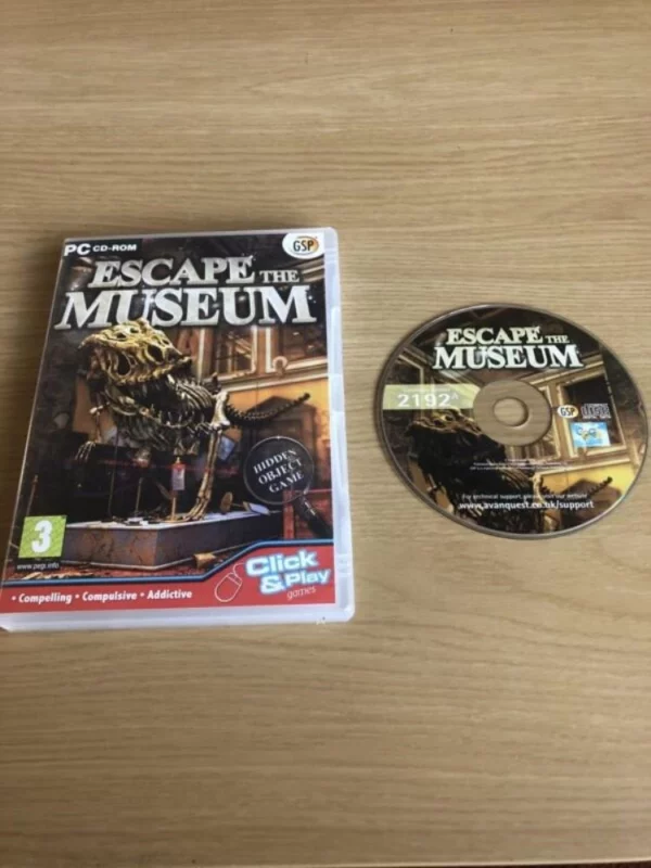 Escape the Museum Windows XP 2009 Top-quality Free UK shipping