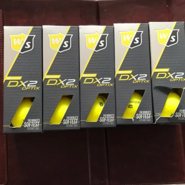 Wilson staff DX2 Optix Golf Balls Top-quality Free UK shipping