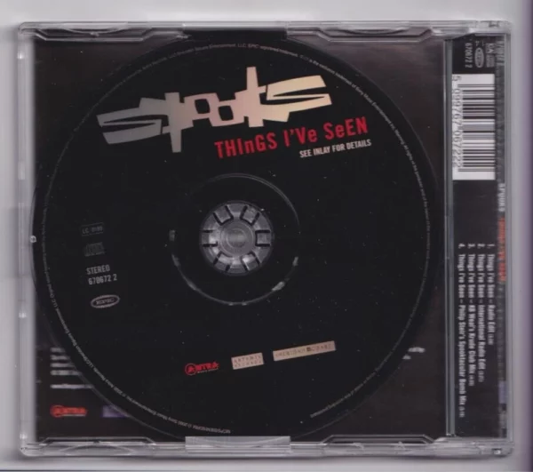 Things I've Seen Spooks 2000 CD Top-quality Free UK shipping