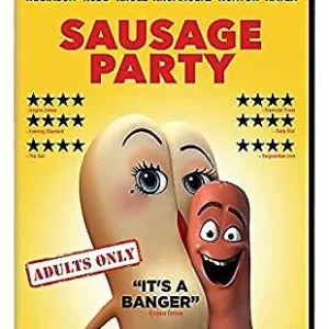 Sausage Party Seth Rogen 2016 DVD Top-quality Free UK shipping