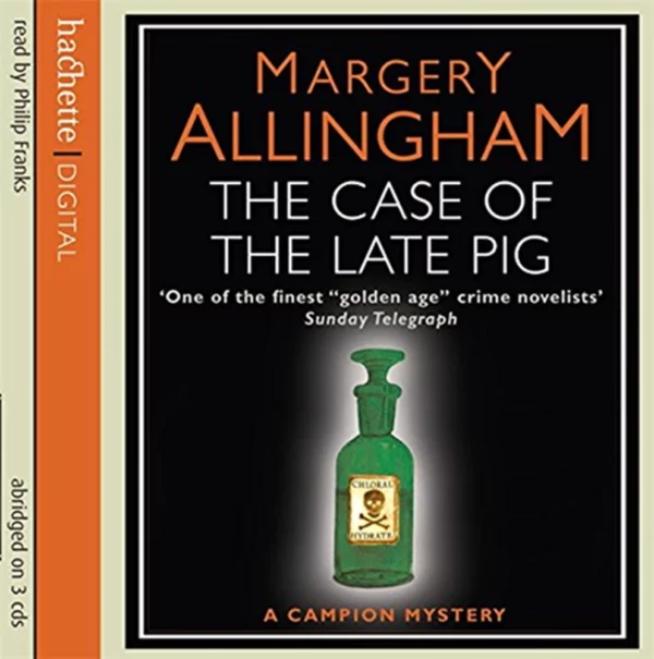 The Case Of The Late Pig Margery Allingham 2009 CD Top-quality Free UK shipping