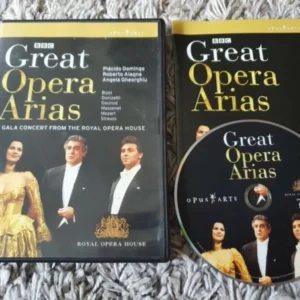 Great Opera Arias 2008 DVD Top-quality Free UK shipping