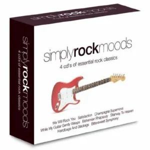 Simply Rock Moods Various Artists 2004 CD Top-quality Free UK shipping