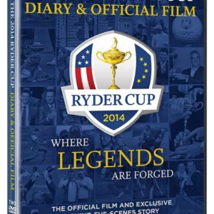 Ryder Cup 2014 Diary and Official Film Rory McIlroy 2014 DVD Top-quality