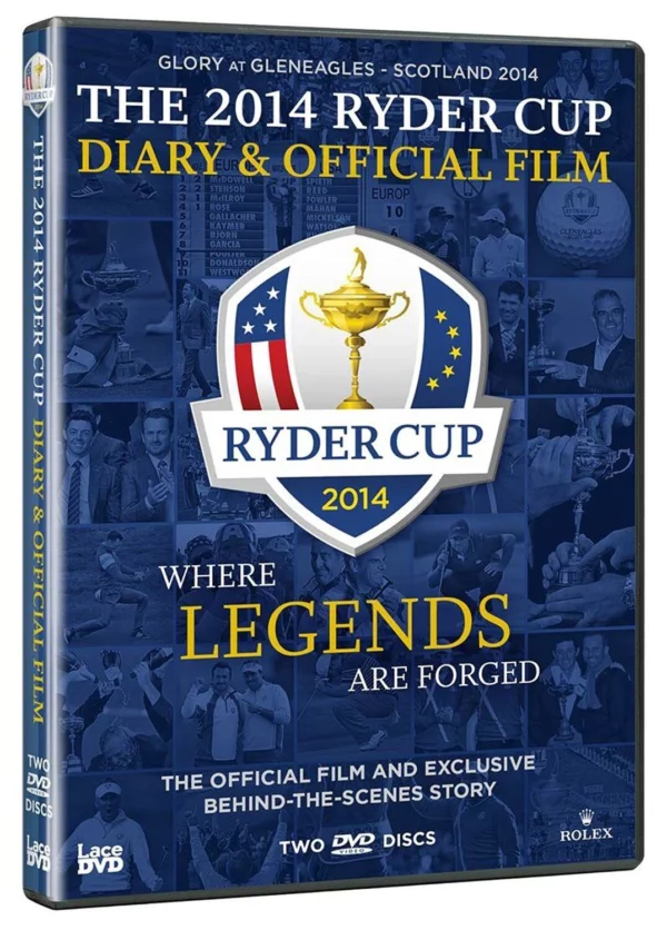 Ryder Cup 2014 Diary and Official Film Rory McIlroy 2014 DVD Top-quality