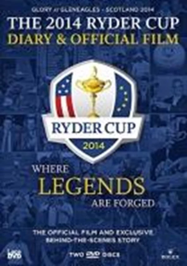 Ryder Cup 2014 Diary and Official Film Rory McIlroy 2014 DVD Top-quality