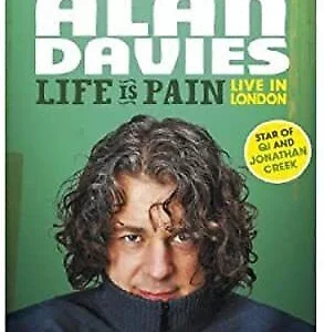 Alan Davies - Life Is Pain: Live in London Alan Davies 2013 New DVD Top-quality