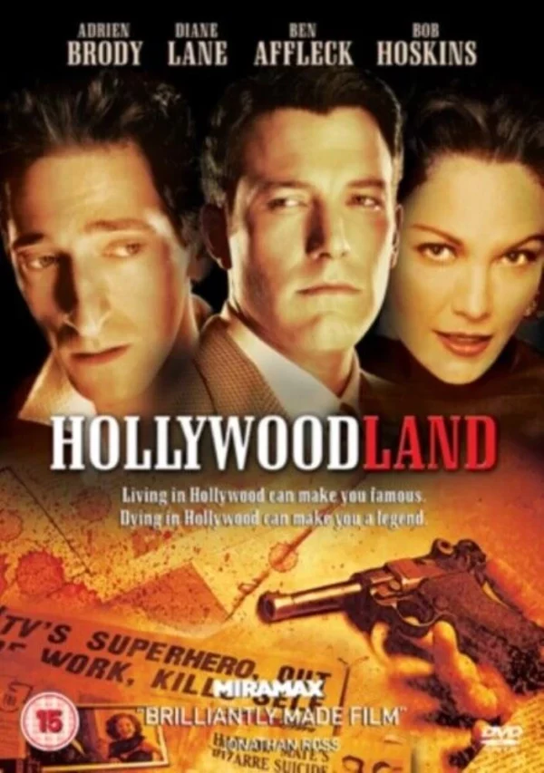 Hollywoodland Adrien Brody 2011 DVD Top-quality Free UK shipping