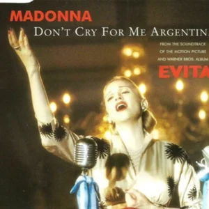 Don't Cry for Me Argentina Madonna 1996 CD Top-quality Free UK shipping