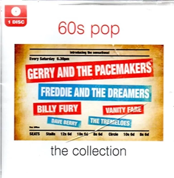 60s Pop: The Collection Various Artists 2009 CD Top-quality Free UK shipping