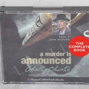 A Murder is Announced Christie Agatha 2001 CD Top-quality Free UK shipping