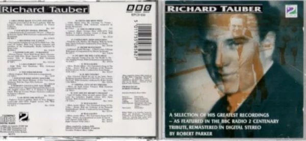 A Selection of Greatest Recordings - Richard Tauber Richard Tauber 1992 CD