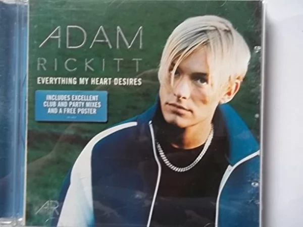 Everything My Heart Desires Adam Rickitt 1999 CD Top-quality Free UK shipping