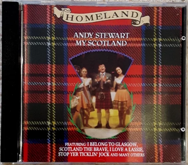 MY SCOTLAND CD - HOMELAND 0 12 TRACK (2HOM008) ANDY STEWART CD Top-quality