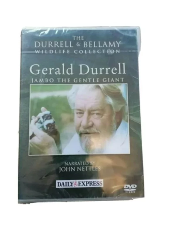 Gerald Durrell - Jambo The Gentle Giant 2005 New DVD Top-quality