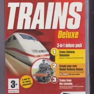 Trains Deluxe Pack 3 in 1 Windows XP 2006 New Top-quality Free UK shipping