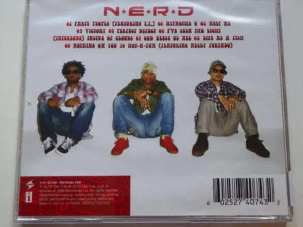 Nothing N*E*R*D 2010 CD Top-quality Free UK shipping