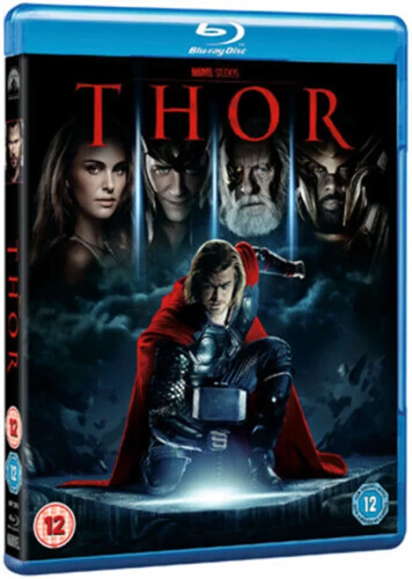 Thor Chris Hemsworth 2011 Blu-ray Top-quality Free UK shipping