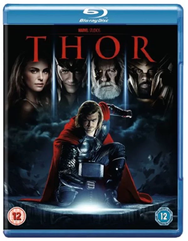 Thor Chris Hemsworth 2011 Blu-ray Top-quality Free UK shipping