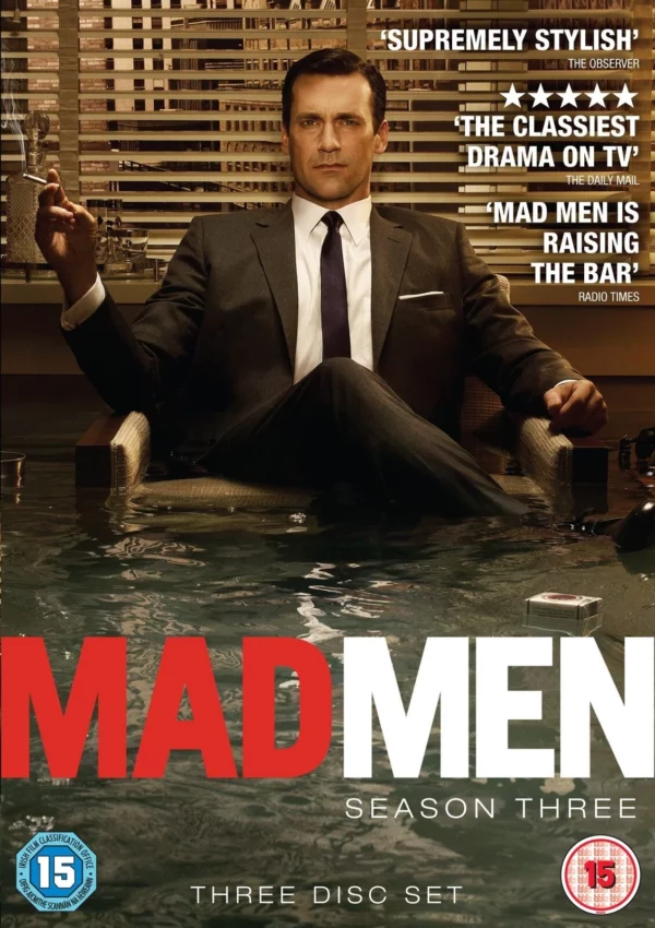 Mad Men - Season 3 Jon Hamm 2010 DVD Top-quality Free UK shipping