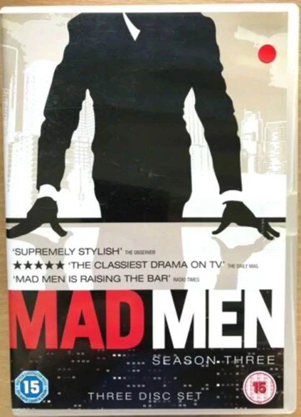 Mad Men - Season 3 Jon Hamm 2010 DVD Top-quality Free UK shipping