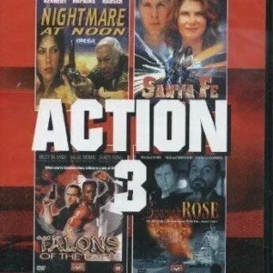 Action 3 Nightmare At Noon / Santa Fe Wings Hauser 2002 DVD Top-quality