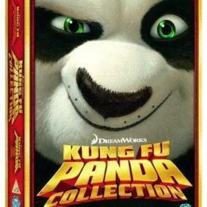 Kung Fu Panda 1 and 2 Jack Black 2011 DVD Top-quality Free UK shipping