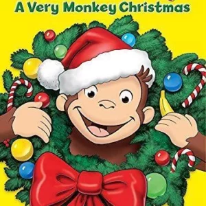 Curious George: A Very Monkey Christmas Grey Griffin 2017 DVD Top-quality