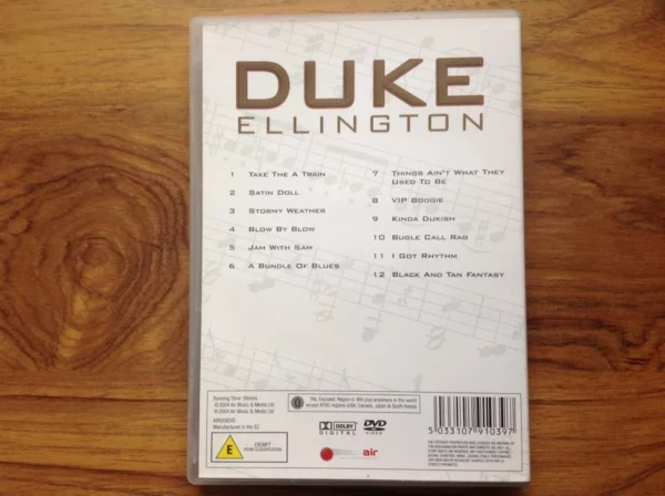 Duke Ellington Duke Ellington 2004 DVD Top-quality Free UK shipping