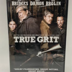 True Grit Jeff Bridges, Matt Damon, Josh Brolin, Hailee Steinfeld 2011 DVD