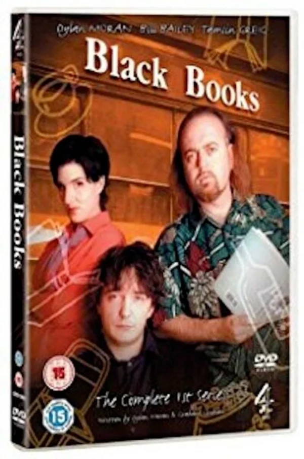 Black Books Complete Series One Dylan Moran 2000 DVD Top-quality