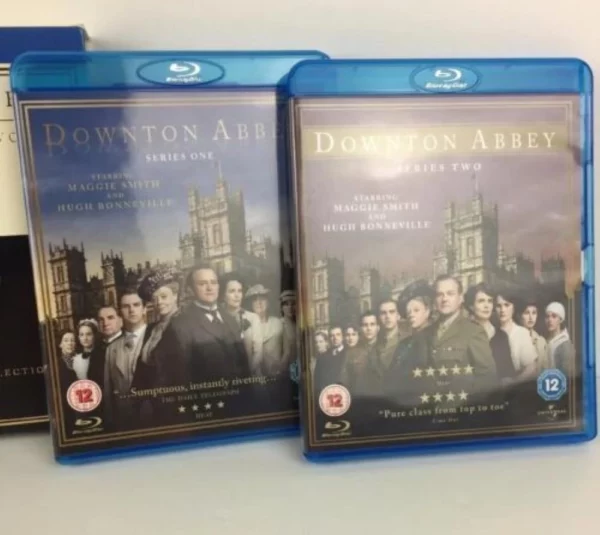 Downton Abbey - Series 1 & 2 Maggie Smith 2011 New Blu-ray Top-quality