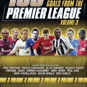 100 Premiership Goals 15Th Anniversary Edition Vol 3 2007 New DVD Top-quality