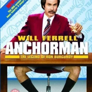 Anchorman: The Legend of Ron Burgundy Will Ferrell 2006 New DVD Top-quality