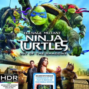 Teenage Mutant Ninja Turtles: Out Of The Shadows Stephen Amell 2016 Blu-ray