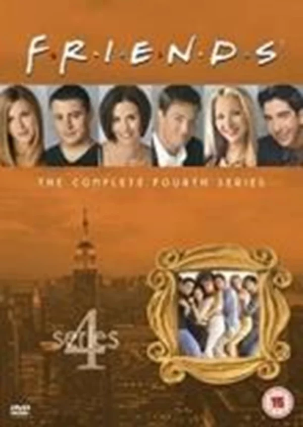 Friends: Series 4 - Episodes 1-8 Jennifer Aniston 1999 DVD Top-quality