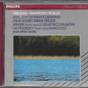 Für Elise / Rhapsody In Blue various 1990 CD Top-quality Free UK shipping