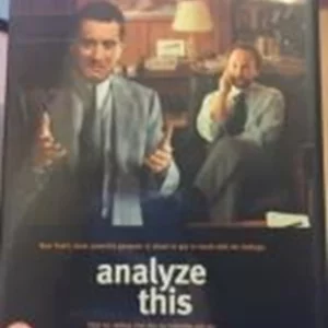 Analyze This Robert De Niro 2000 DVD Top-quality Free UK shipping