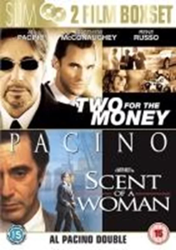 Two For The Money / Scent Of A Woman Al Pacino 2006 DVD Top-quality