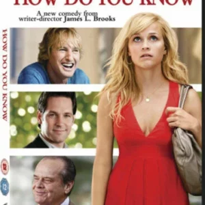 How Do You Know Reese Witherspoon 2011 New DVD Top-quality Free UK shipping