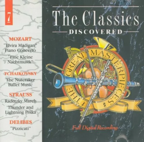 The Classics Discovered 7 Mozart, Tchaikovsky, Strauss, Delibes 1950 CD