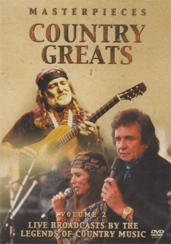 Masterpieces Country Greats Volume 2 2003 New DVD Top-quality Free UK shipping